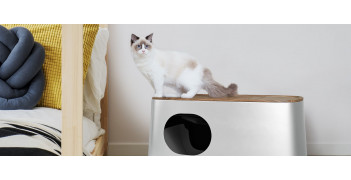 iKuddle Auto-Pack - перший у світі самоочищувальний котячий туалет